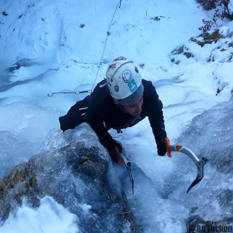 Cascade de glace Pyrénées Luchon